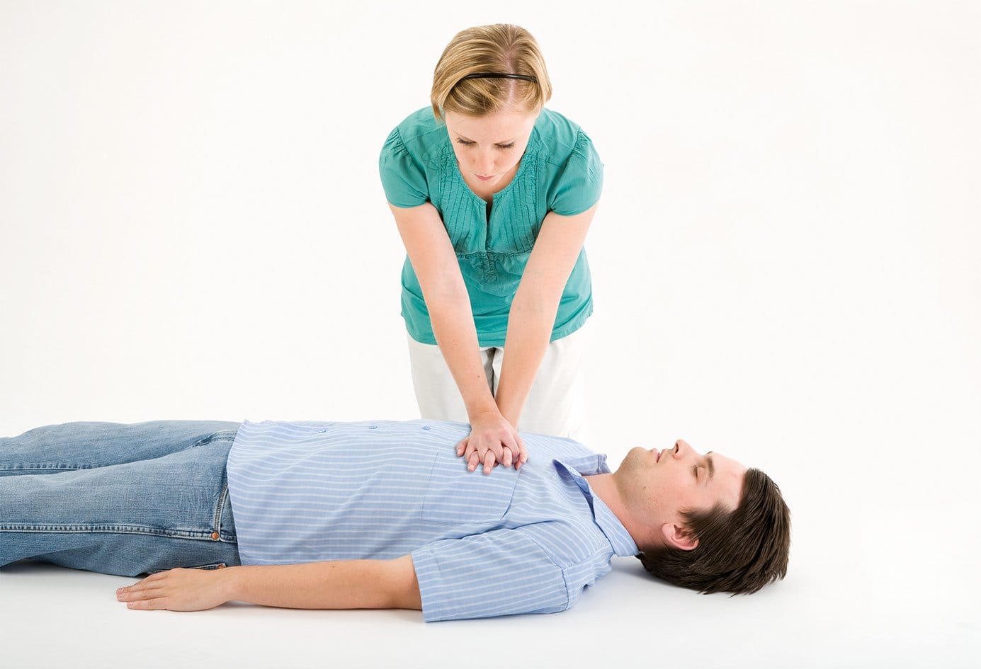 Listen for breathing cpr