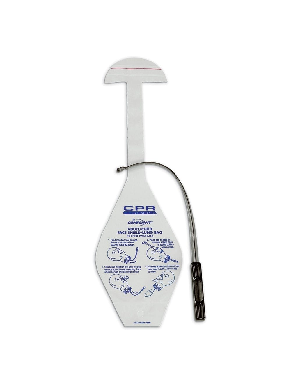 Life/form® CPR Prompt® Adult Face Shield/Lung Bags 10 Pack