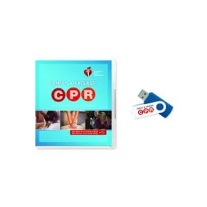 2015 AHA Family & Friends® CPR Videos with Facilitator Guide on USB Drive