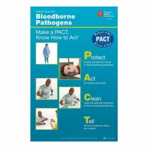 2015 AHA Heartsaver® Bloodborne Pathogens Poster