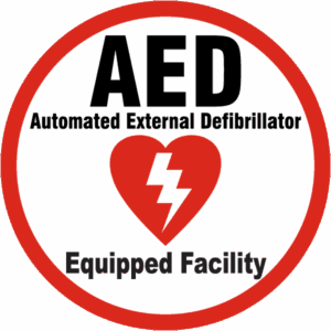 AED - Facility Sticker