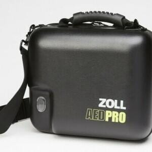 AED Pro Molded Vinyl Carry Case with Spare Battery Compartment