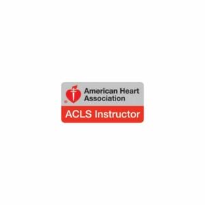 AHA ACLS Instructor Lapel Pin