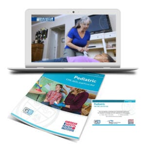 ASHI Pediatric CPR/AED & First Aid Blended Learning Course (Set of 5)