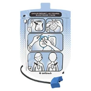 Defibtech Lifeline (100 Series) Pediatric Training Pads (1 Set Pads & Connector)