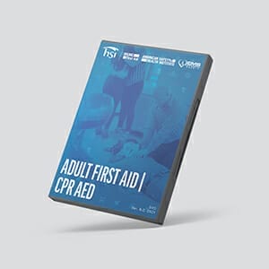 HSI Adult First Aid | CPR AED DVD (2020)