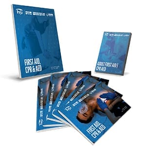 HSI Adult First Aid | CPR AED Program Package w/ DVD 2020