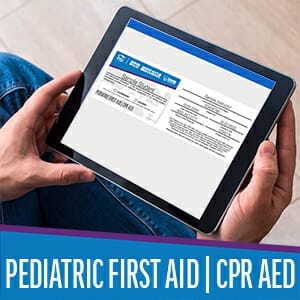 HSI Infant/Child Only: Pediatric CPR/AED and First Aid Digital Certification Card (G2020)