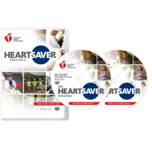 2025 AHA Heartsaver® Pediatric First Aid CPR AED Course DVD Set