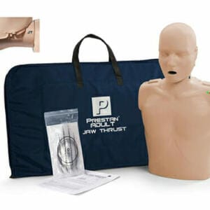 Prestan Professional Adult Jaw Thrust CPR Training Manikin